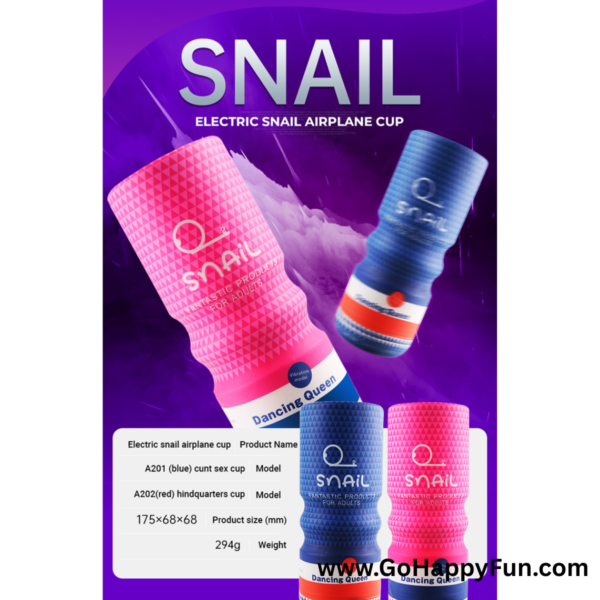 14 PAKET 2 Diose Snail CUp Dancing Qween Pink Anal Elektrik Bergetar+ Lubricant / Pelumas