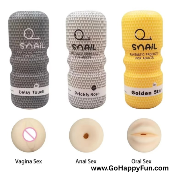 PAKET 1 Diose Snail Cup Prickly Rose Anal Masturbation For Mens Lubricant / Pelumas