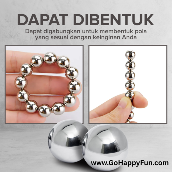 Bola Magnet Penjepit pentil Kuat Magnetic Clamps Orbs Multifungsi 1cm 2 PCS - YUNMAN