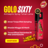 Suplemen Vitalitas Pria Herbal GOLO Sixty Spray 10ml Cocoa Harga 1 Pcs Original BPOM Halal - GOLO SP
