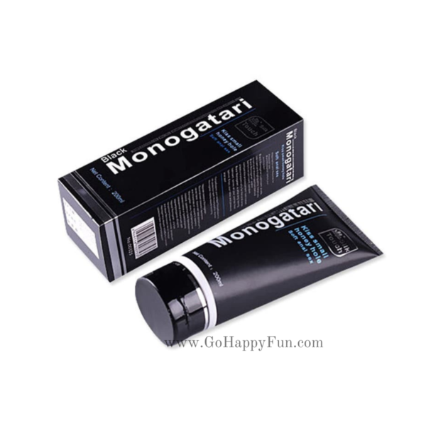Monogatari Black Lubricant For Anal Pelumas Gay WaterBased 200ml - MONO