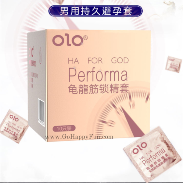 Kondom Ollo 0,01mm Ber Bintik Condom Ultra Thin 1 Box Isi 10 pcs- C1