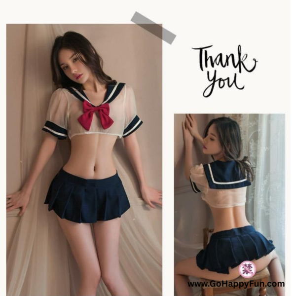Lingerie Kostume Seragam Anak Sekolah Jepang Sexy ELSA