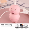 Alat Pijat Multifungsi Vibrator Riming Cute Pig Electric - PIGY