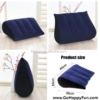 Bantal Angin Triangle Inflatable Pillow Pengganjal Pinggul - RITA
