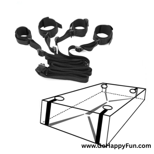 Smspade Tali Pengikat Kaki Tangan Handcuff Wrist Leg Aksesoris BDSM - RYOTA
