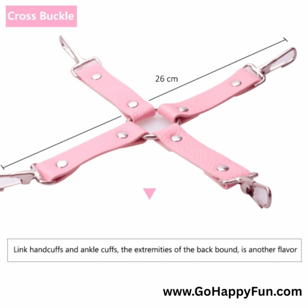 1 Set Tali Pengikat Kaki Tangan BDSM Bondage Sets Rope - RYUJI