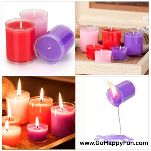 Lilin Low Temperature Drop Wax Perlengkapan BDSM - HANA