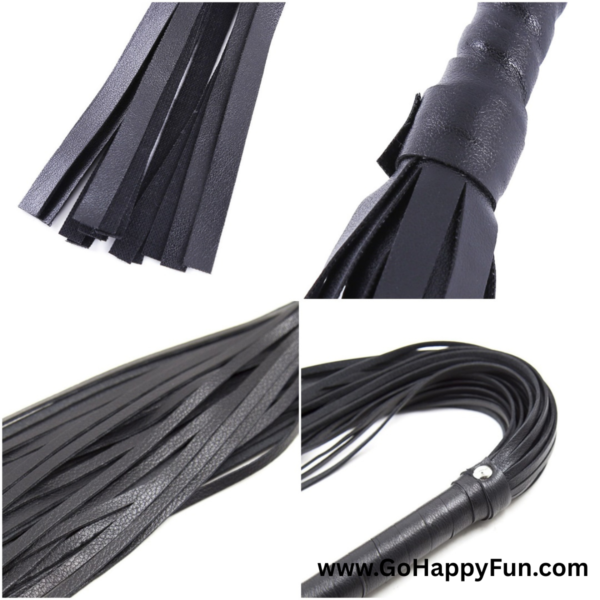 Prank Cambuk Kulit Cosplay Aksesoris BDSM Rope - IKEDA