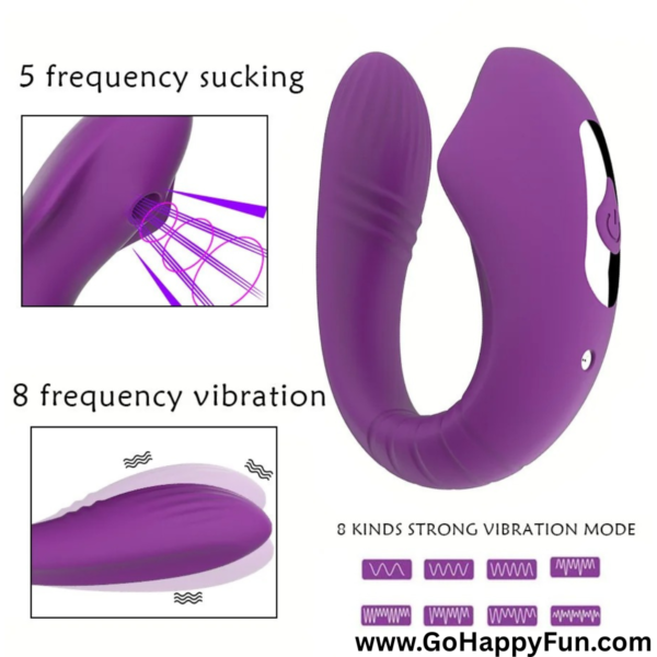 Vibrator Alat Pijat Tubuh Elektrik USB Waterproof with Remote - NAOMI