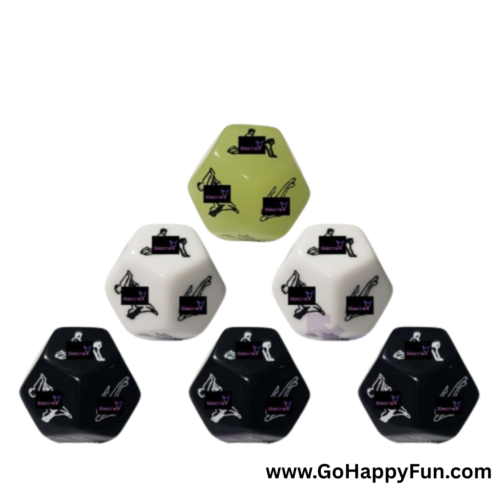 Dadu Permainan Suami Istri 12 Gaya -DADU