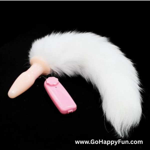 Vibrator Plug Berbulu Ekor Rubah - FOX