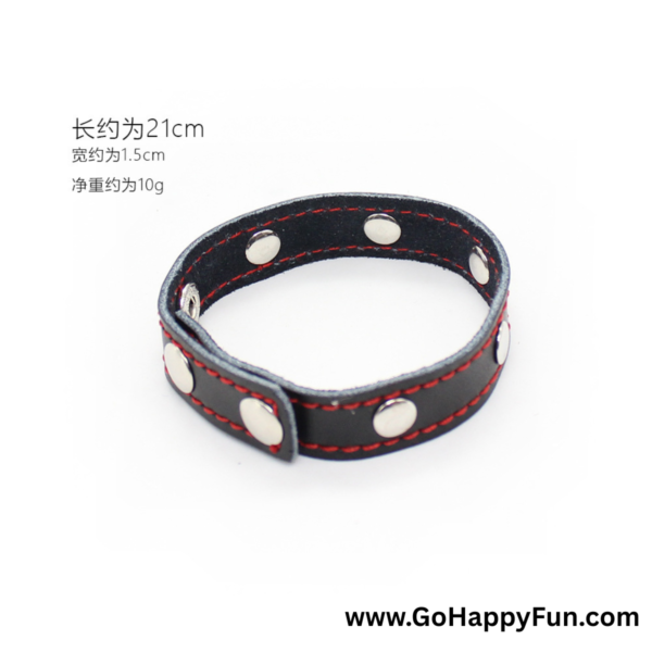 Ring Cock Lether Anti Ejaklulasy Dini Untuk Pria Aksesoris BDSm - SENSE