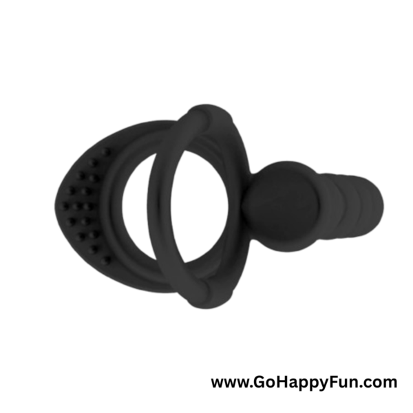 Pijat Tubuh Pria Silicone Double Penetration Stimulate G Spot Massage - ABAY