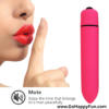 Vibrator Mini G Spot Waterproof Pijat Tubuh Elektrik Pink - ASUKA