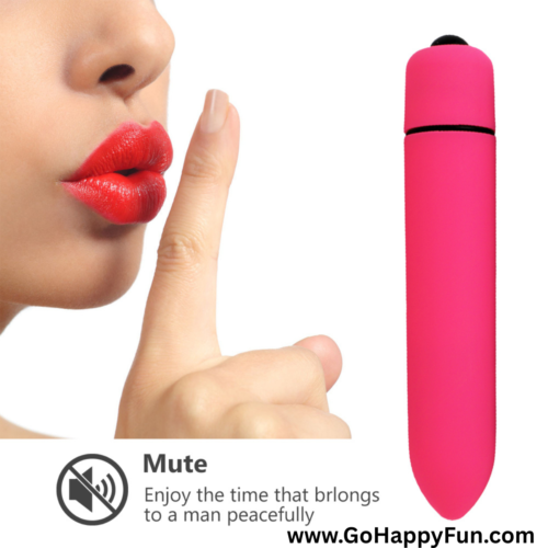 3 Vibrator Mini G Spot Waterproof Pijat Tubuh Elektrik Pink - ASUKA