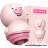 Alat Pijat Multifungsi Vibrator Riming Cute Pig Electric - PIGY