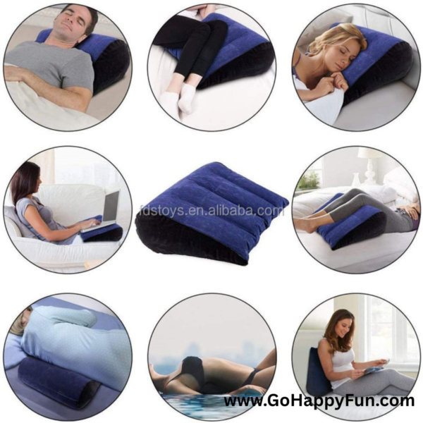 Bantal Angin Triangle Inflatable Pillow Pengganjal Pinggul - RITA
