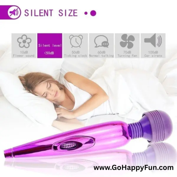 Vibrator Mix Mini Alat Pijat Tubuh Elektrik Multifungsi Purple- TADAO