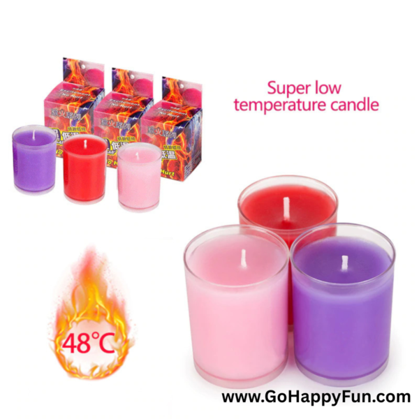 Lilin Low Temperature Drop Wax Perlengkapan BDSM - HANA