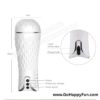 Vibrator Dioes Snail Cup Mastubation For Mans Getar3D Include Handsfree 12 Getaran - KAGOME