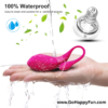 love Egg Vibrator Pria Wanita Best Seller With Remote 12 Getaran- OZAWA
