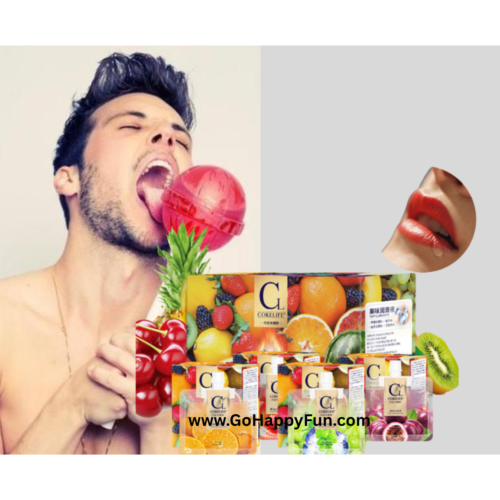 Cokelife Lubricant Oral Sachet Lubricant Xylitol Fruity Edible Oral Lube 15ml  - CO