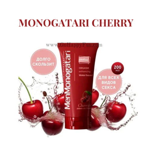 Monogatari Lubricant Aroma Buah-buahan Cerry Pelumas Anal Untuk Pria 200ml - MONO-CH