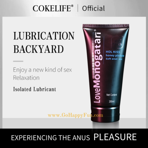 Monogatari Black Lubricant For Anal Pelumas Gay WaterBased 200ml - MONO