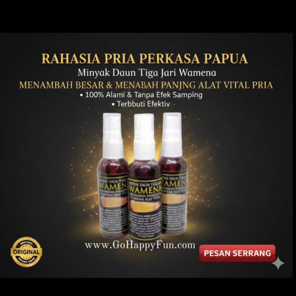 Minyak Urut Wamena Pembesar Mr.P original - MW