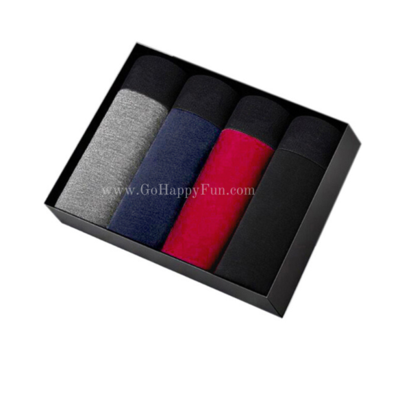 4 Celana Dalam Boxer Pria Men Underpants 4 PCS XXXL Warna Rendom - BAILU