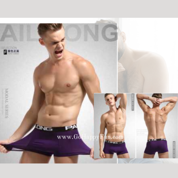 Underwear Celana Dalam Boxer Pria XL 1 Pack Isi 4 Pcs | 95% Katun 5% Spandex | Nyaman Dipakai Sehari-hari PAILI