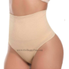 Celana Dalam Korset Wanita Seamless Shaper High Waist Panties Beige - MEIMEI BG