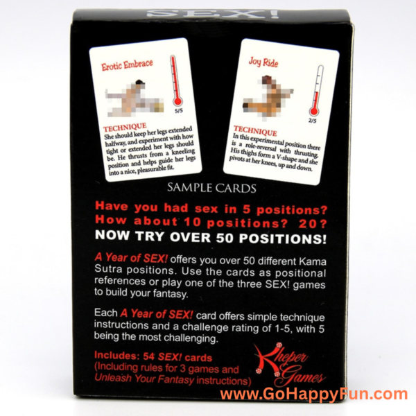 Kartu Permainan Dewasa Suami Istri 52 Style Card Kamasutra - HAJIME