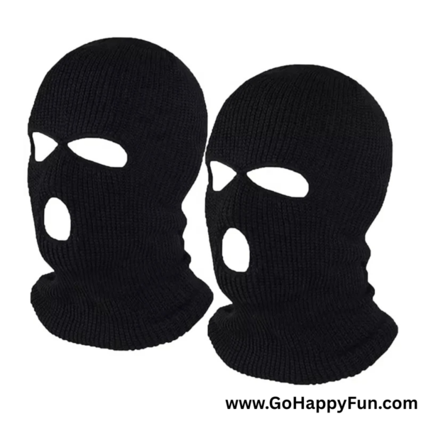 Topeng Full Face Hitam - KENZI