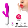 Alat Pijat Tubuh Vibrator Pria Wanita Elektrik Safe Silicone 10 Getaran - TORA