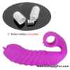 Vibrator Finger Mini Alat Pijat Tubuh Elektrik Silent Waterproof - YUAN