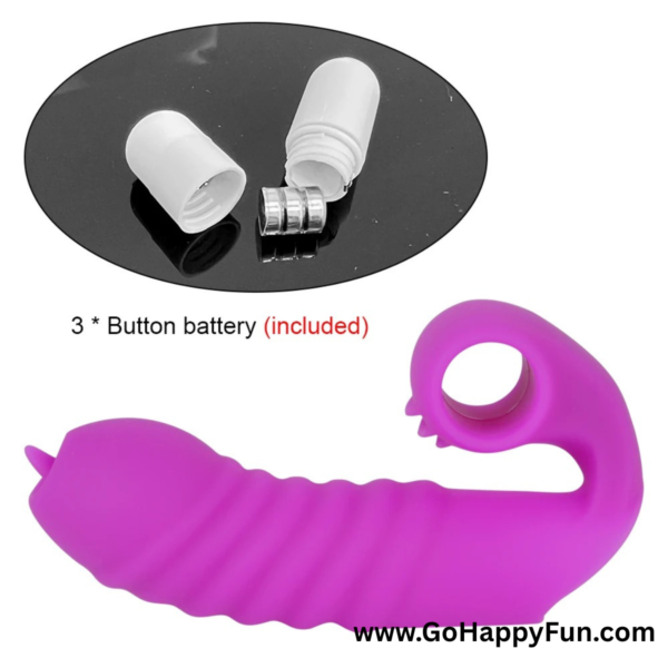 Vibrator Finger Mini Alat Pijat Tubuh Elektrik Silent Waterproof - YUAN