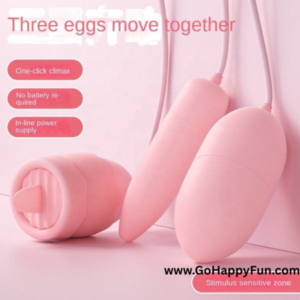 Vibrator Alat Pijat Tubuh Elektrik Multifungsi Waterproof 3 Macam - KENTA