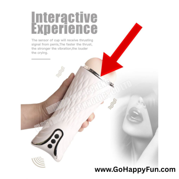 Vibrator Dioes Snail Cup Mastubation For Mans Getar3D Include Handsfree 12 Getaran - KAGOME