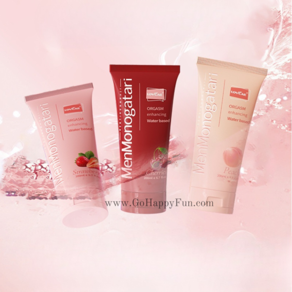 Lubricant Monogatari Peach Pelumas Anal 200ml Waterbased - MONO-PC