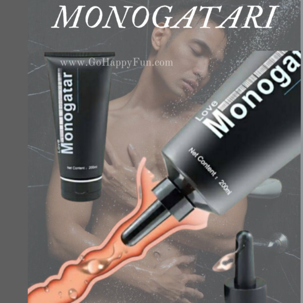 Monogatari Black Lubricant For Anal Pelumas Gay WaterBased 200ml - MONO