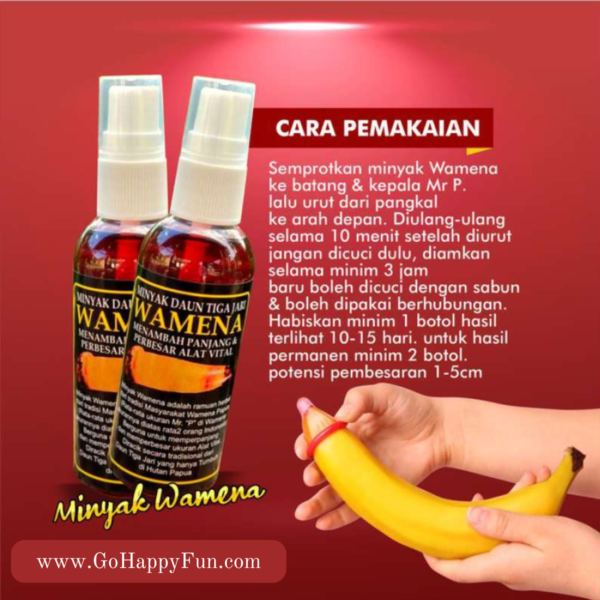 Minyak Urut Wamena Pembesar Mr.P original - MW