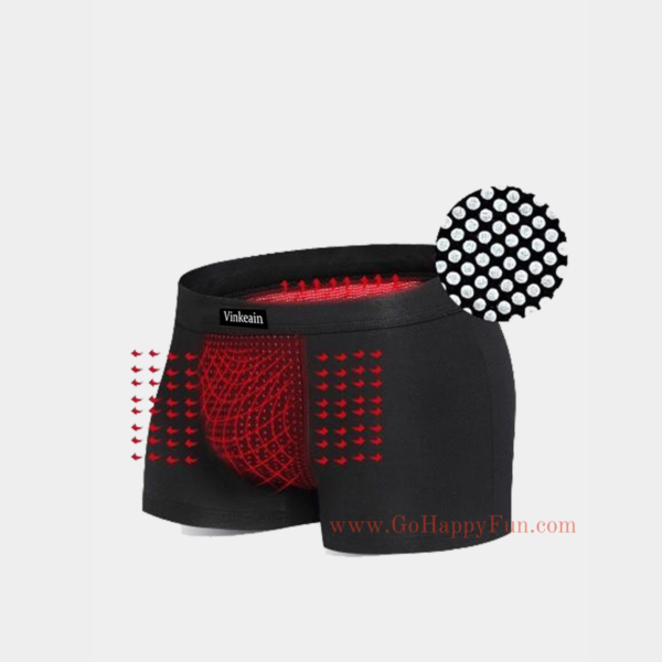 Celana Dalam Pria Big Size Prostate Magnetic Therapy XXXXL Hitam - VIN