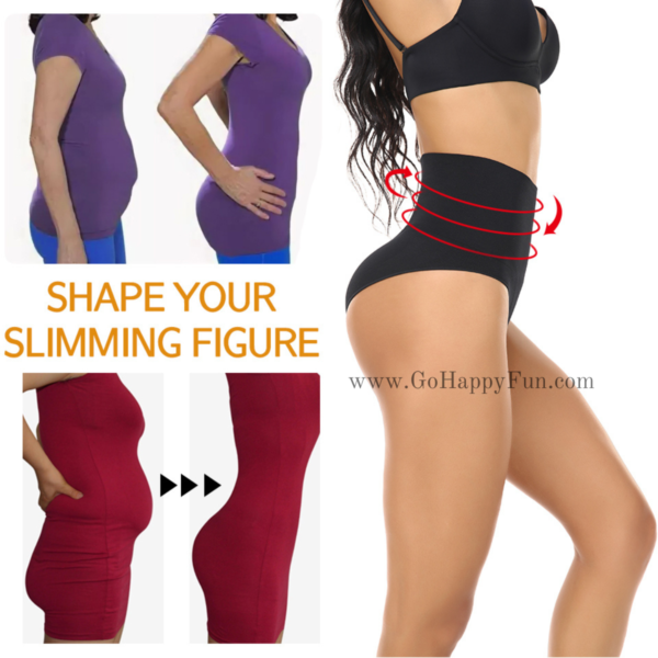 Corset Celana Dalam Wanita Seamless Shaper High Waist Panties Size M - MEIMEI H