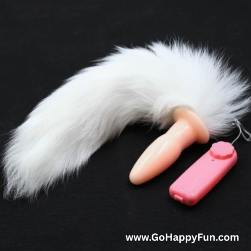 Vibrator Plug Berbulu Ekor Rubah - FOX