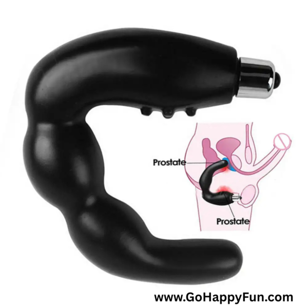 5 Vibrator Plug Anal Prostate C Shape - GOKU
