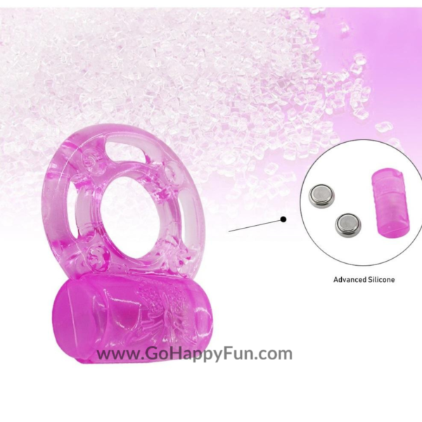 Slikon Vibrator Ring Cock Stayhard for Mans - KINO