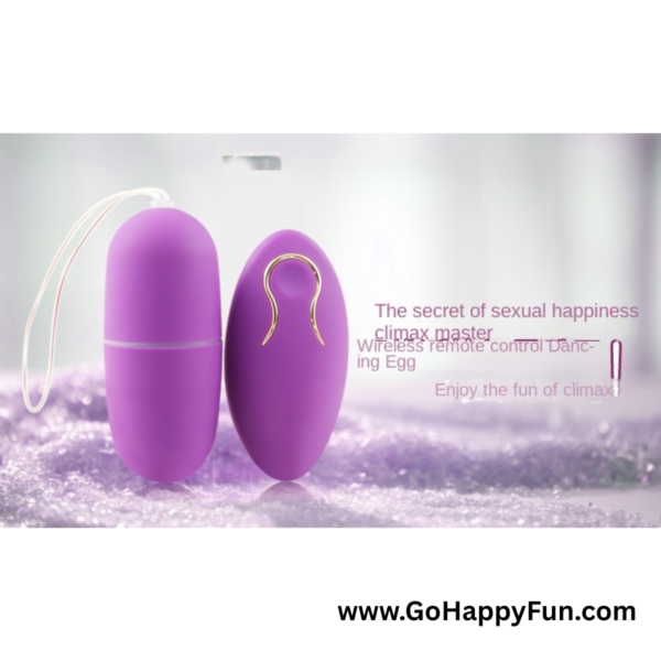 Vibrator Egg Tickler Mini Pijat Tubuh Elektrik Multifungsi with Remote - AIGO