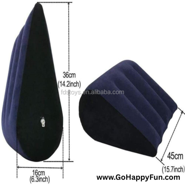 Bantal Angin Triangle Inflatable Pillow Pengganjal Pinggul - RITA